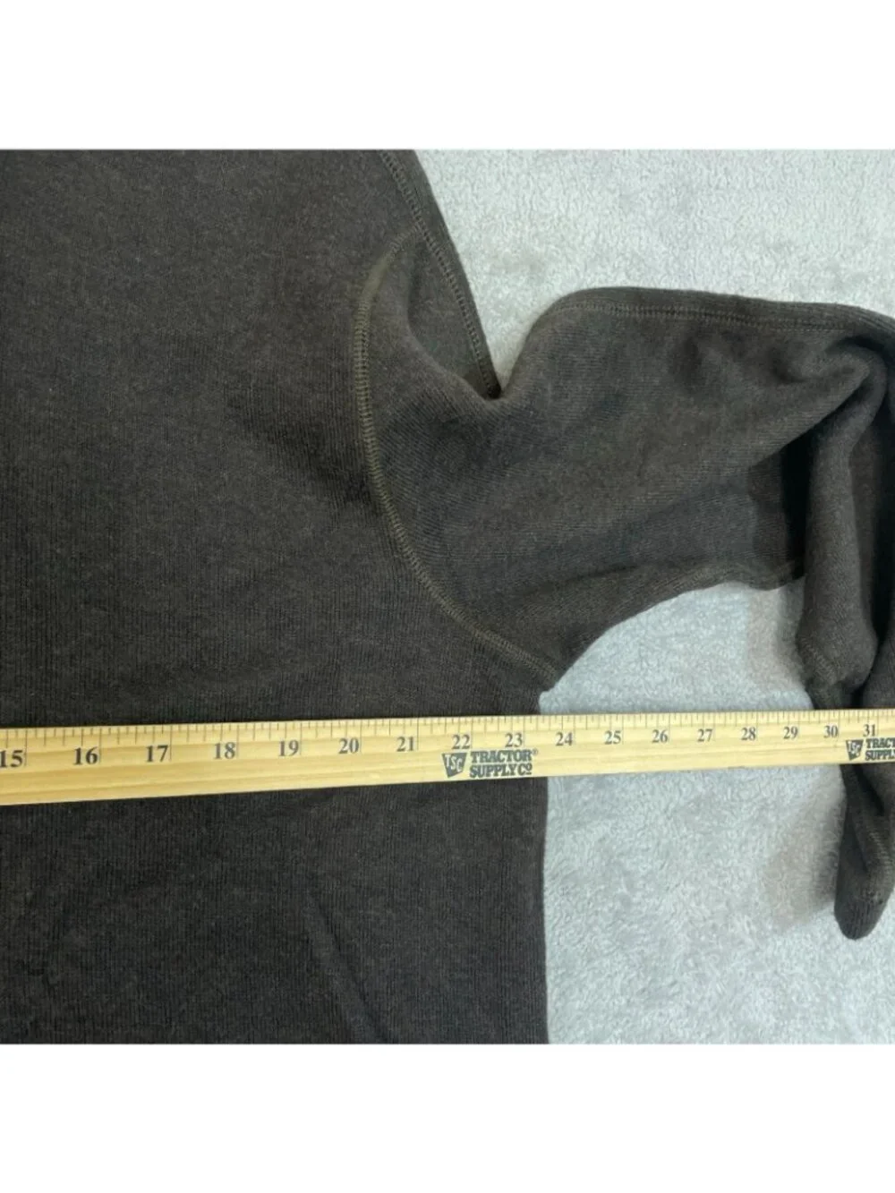 Banana Republic Men's XL Brown 1/4 Zip Pullover Sweater 100% Cotton F1362